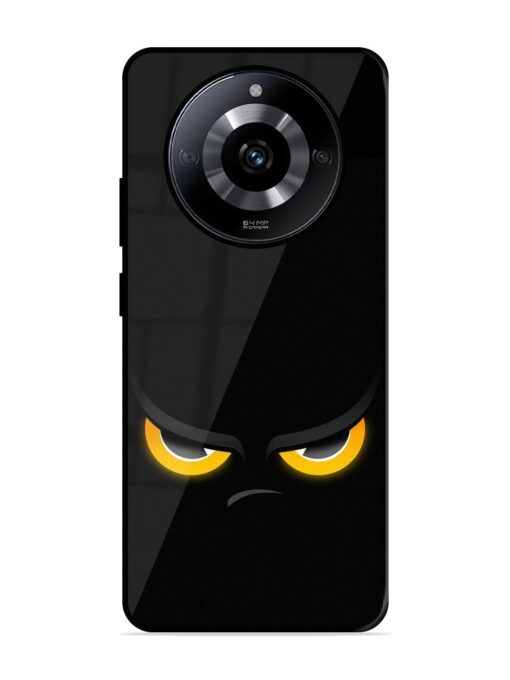 Scary Yellow Eye Glossy Metal TPU Phone Cover for Realme Narzo 60 (5G) Zapvi