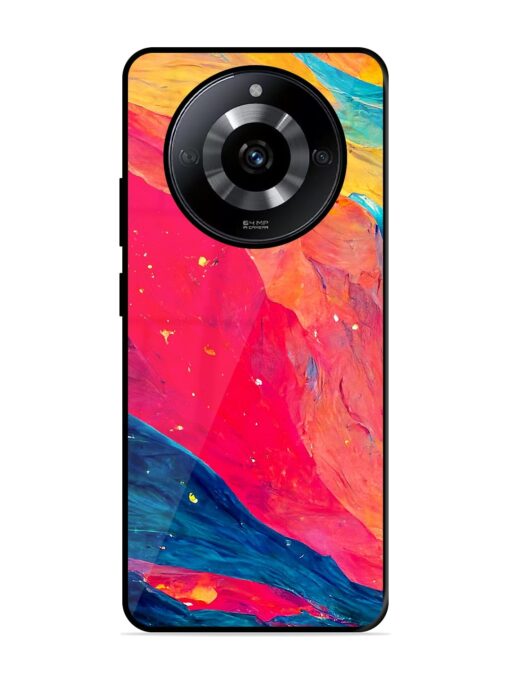 Starry Night Glossy Metal Phone Cover for Realme Narzo 60 (5G) Zapvi