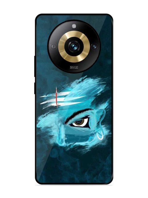 Lord Shiva Glossy Metal Phone Cover for Realme Narzo 60 Pro (5G)