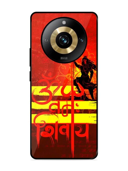 Illustration Lord Shiva Glossy Metal TPU Phone Cover for Realme Narzo 60 Pro (5G)