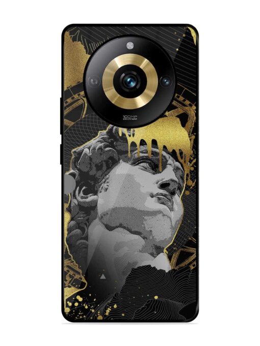 Roman Face Glossy Metal Phone Cover for Realme Narzo 60 Pro (5G)