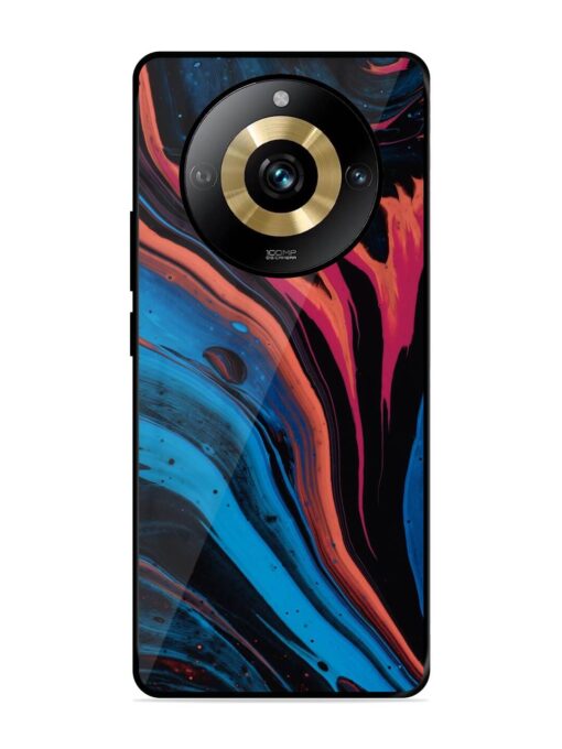 Liquefied Art Glossy Metal TPU Phone Cover for Realme Narzo 60 Pro (5G)