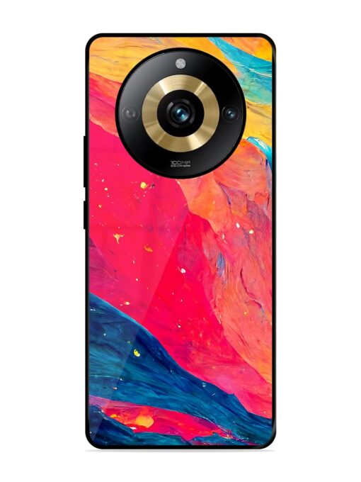 Starry Night Glossy Metal Phone Cover for Realme Narzo 60 Pro (5G)