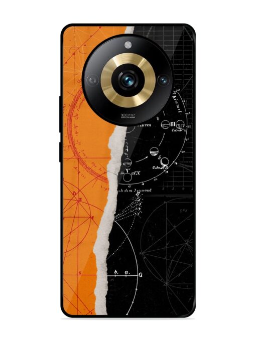 Planning Zoning Glossy Metal Phone Cover for Realme Narzo 60 Pro (5G)