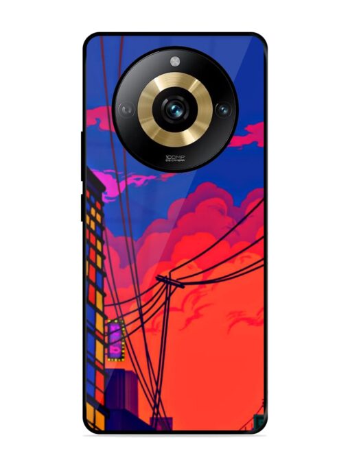 Sky At Morning Glossy Metal Phone Cover for Realme Narzo 60 Pro (5G) Zapvi