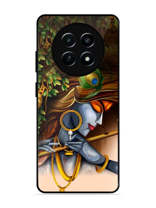 Krishna Glossy Metal Phone Cover for Realme Narzo 70X (5G) Zapvi