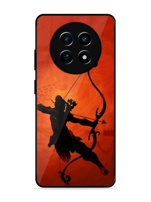 Illustration Lord Rama Glossy Metal Phone Cover for Realme Narzo 70X (5G) Zapvi