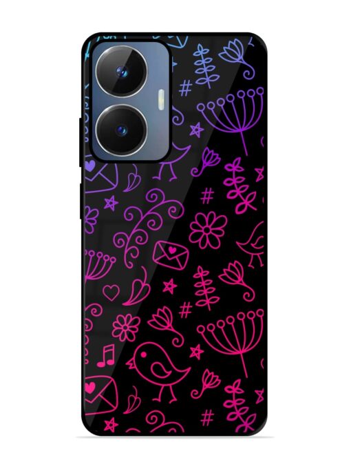 Cool Girly Glossy Metal Phone Cover for Realme Narzo N55 Zapvi