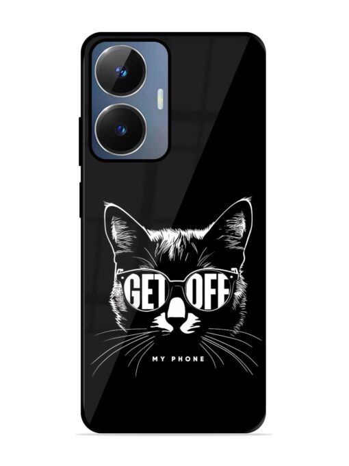 Get Off Glossy Metal TPU Phone Cover for Realme Narzo N55 Zapvi