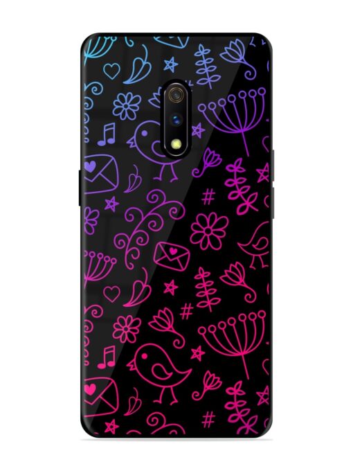 Cool Girly Glossy Metal Phone Cover for Realme X Zapvi