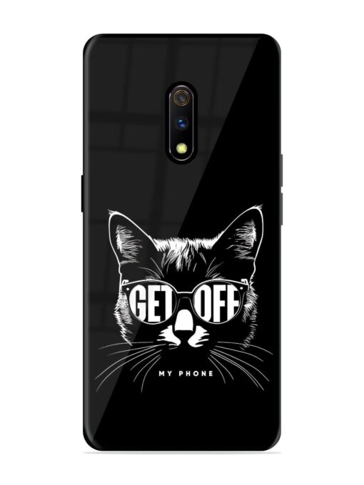 Get Off Glossy Metal TPU Phone Cover for Realme X Zapvi