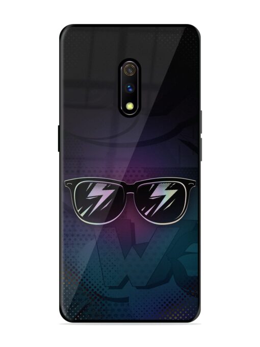 Sunmetales Art Glossy Metal Phone Cover for Realme X Zapvi