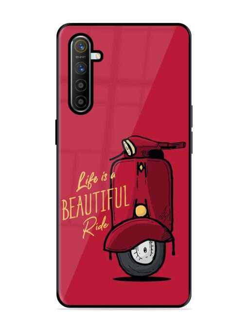 Life Is Beautiful Rides Glossy Metal Phone Cover for Realme X2