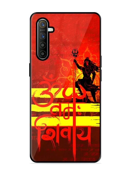 Illustration Lord Shiva Glossy Metal TPU Phone Cover for Realme X2