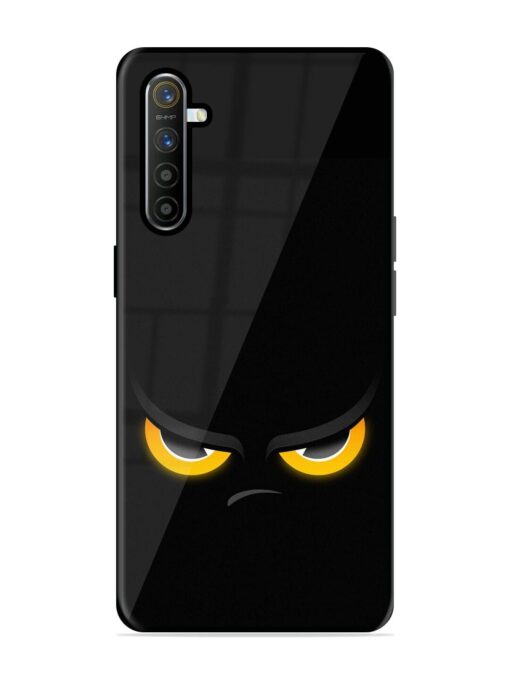 Scary Yellow Eye Glossy Metal TPU Phone Cover for Realme X2