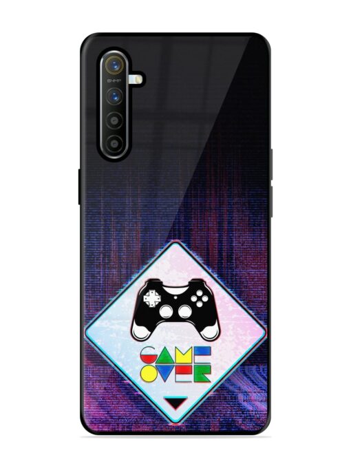 Game Over Glossy Metal Phone Cover for Realme X2