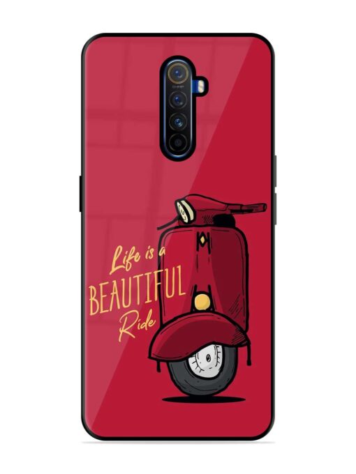 Life Is Beautiful Rides Glossy Metal Phone Cover for Realme X2 Pro