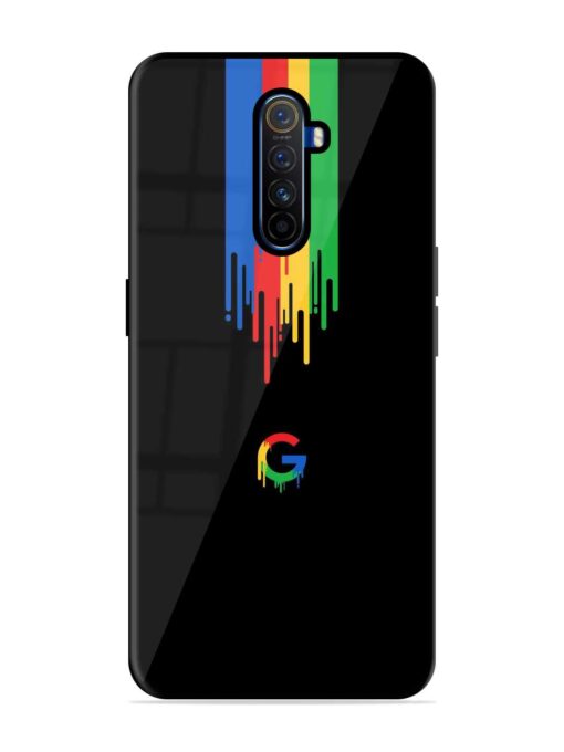 Google Logo Glossy Metal Phone Cover for Realme X2 Pro Zapvi