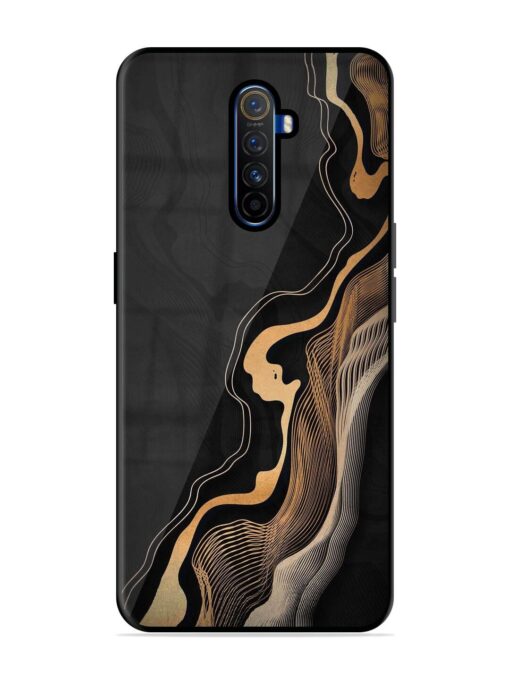 Abstract Art Glossy Metal TPU Phone Cover for Realme X2 Pro Zapvi