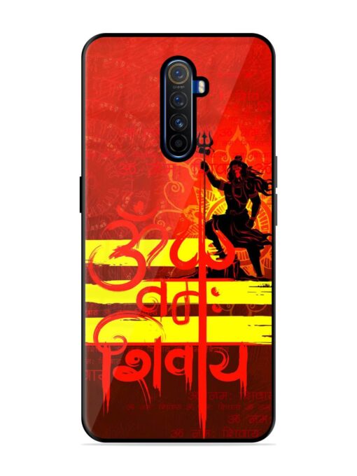 Illustration Lord Shiva Glossy Metal TPU Phone Cover for Realme X2 Pro Zapvi