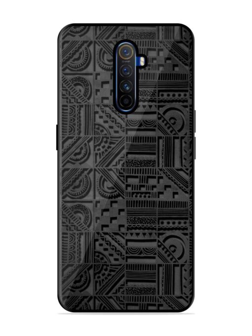 Seamless Pattern Glossy Metal Phone Cover for Realme X2 Pro Zapvi