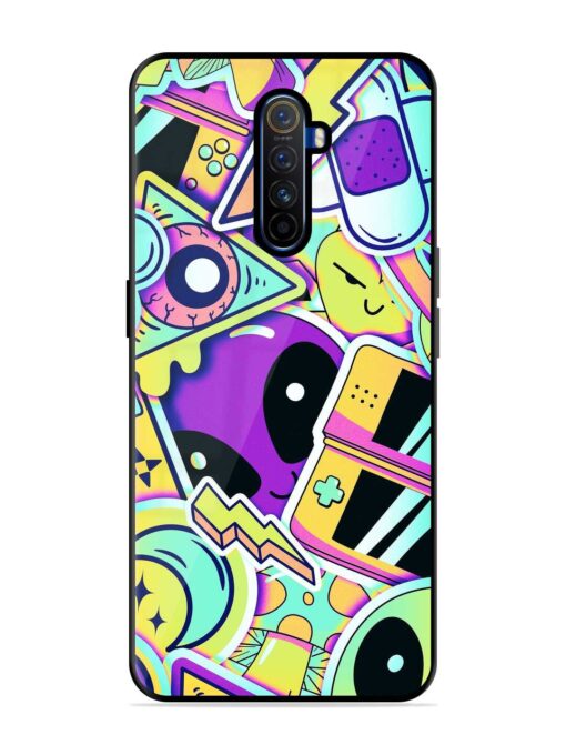 Scratch Art Glossy Metal Phone Cover for Realme X2 Pro Zapvi