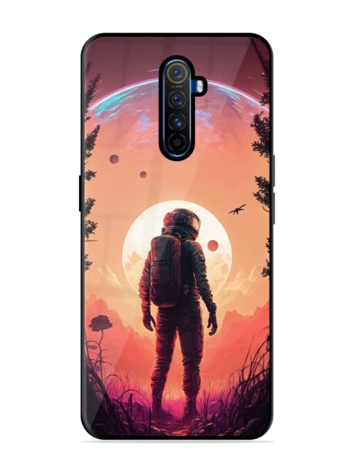 Red Sky At Morning Glossy Metal Phone Cover for Realme X2 Pro