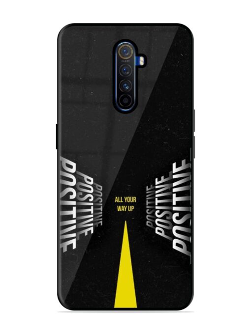 All Your Way Up Positive Glossy Metal Phone Cover for Realme X2 Pro Zapvi