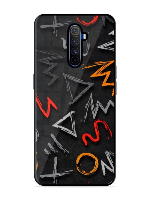 Grungy Graffiti Glossy Metal Phone Cover for Realme X2 Pro Zapvi