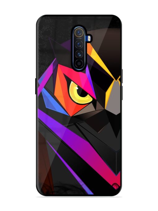 Wpap Owl Glossy Metal Phone Cover for Realme X2 Pro