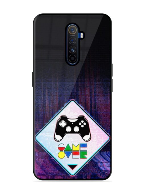 Game Over Glossy Metal Phone Cover for Realme X2 Pro Zapvi