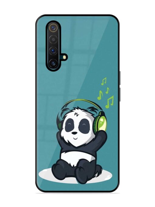 Music Panda Glossy Metal Phone Cover for Realme X3 Zapvi