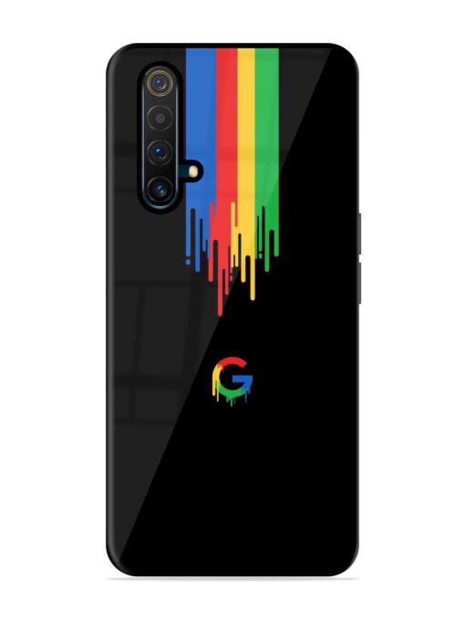 Google Logo Glossy Metal Phone Cover for Realme X3