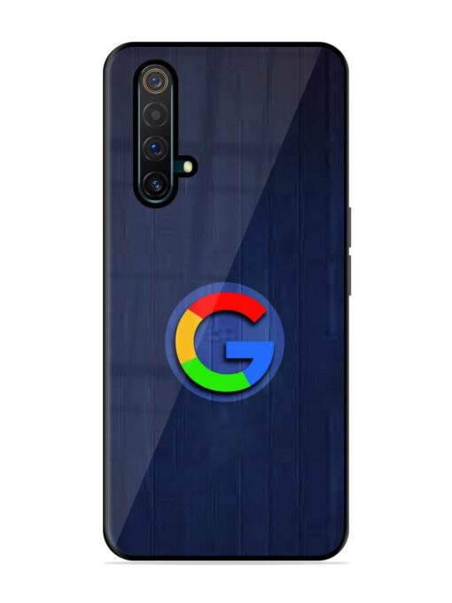 Google Logo Printed Glossy Metal TPU Phone Cover for Realme X3