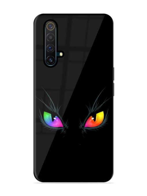 Cat Eyes Glossy Metal Phone Cover for Realme X3 Zapvi