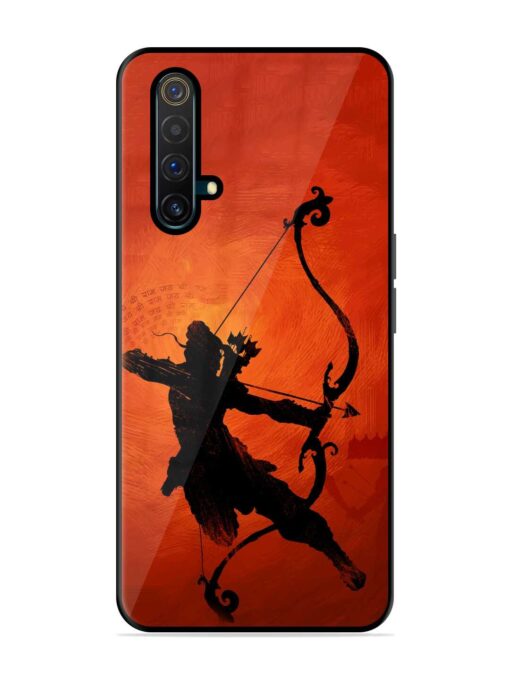 Illustration Lord Rama Glossy Metal Phone Cover for Realme X3 Zapvi