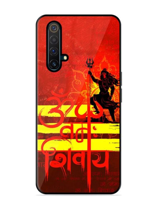 Illustration Lord Shiva Glossy Metal TPU Phone Cover for Realme X3 Zapvi