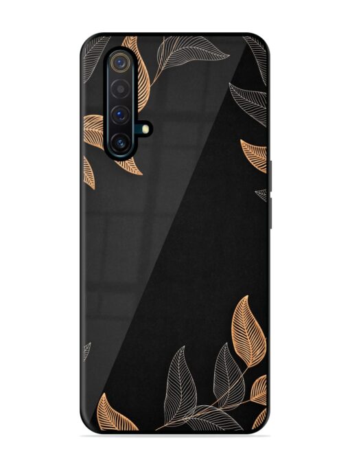 Foliage Art Glossy Metal Phone Cover for Realme X3