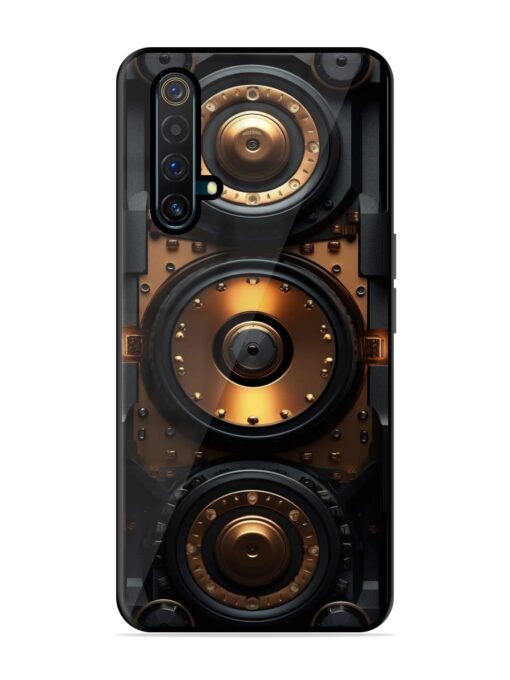 Sound Box Glossy Metal Phone Cover for Realme X3 Zapvi