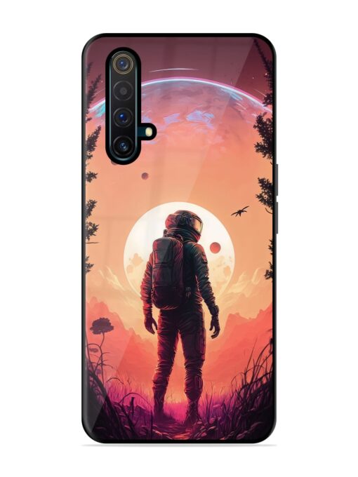 Red Sky At Morning Glossy Metal Phone Cover for Realme X3 Zapvi