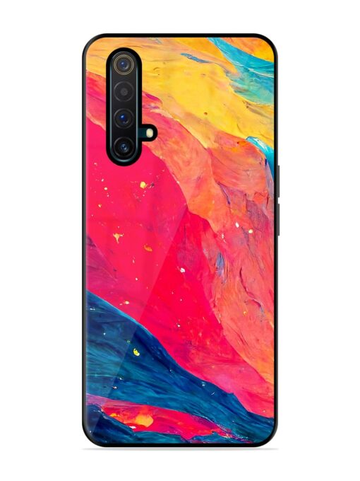 Starry Night Glossy Metal Phone Cover for Realme X3 Zapvi