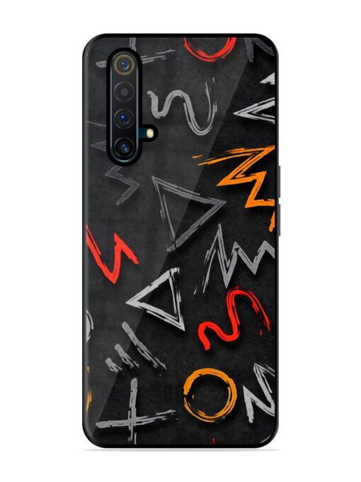 Grungy Graffiti Glossy Metal Phone Cover for Realme X3 Zapvi