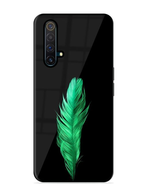 Feather Texture Glossy Metal Phone Cover for Realme X3