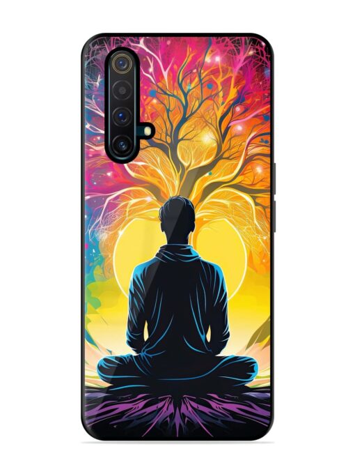 Mind Colourful Glossy Metal Phone Cover for Realme X3 Zapvi