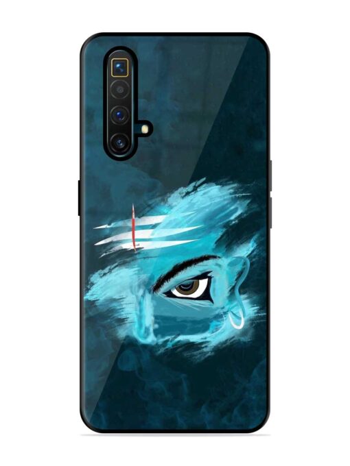 Lord Shiva Glossy Metal Phone Cover for Realme X3 Superzoom