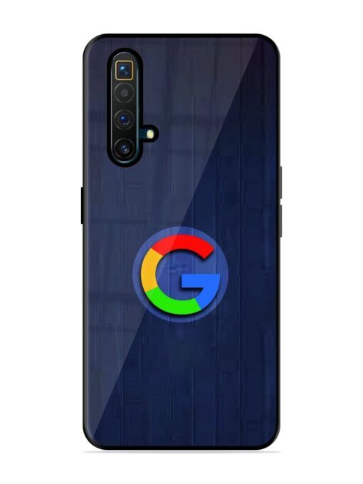 Google Logo Printed Glossy Metal TPU Phone Cover for Realme X3 Superzoom