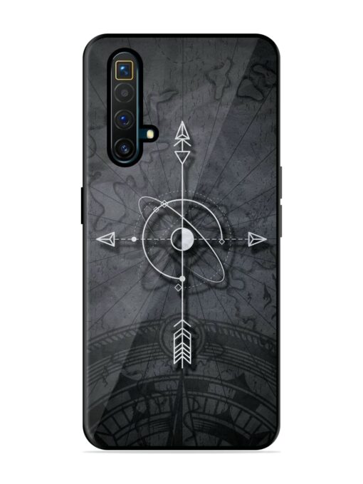 Lighting Cross Glossy Metal Phone Cover for Realme X3 Superzoom