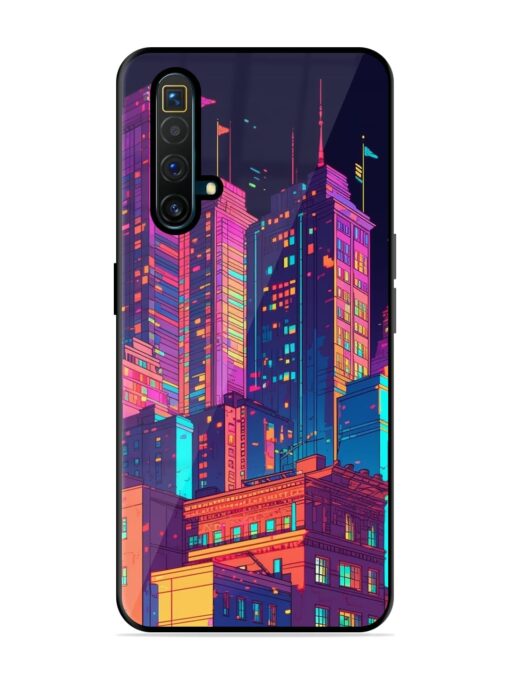 City View Glossy Metal Phone Cover for Realme X3 Superzoom Zapvi