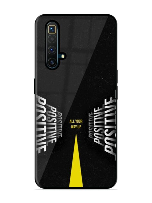 All Your Way Up Positive Glossy Metal Phone Cover for Realme X3 Superzoom Zapvi