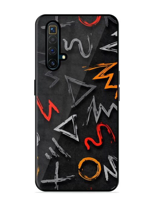 Grungy Graffiti Glossy Metal Phone Cover for Realme X3 Superzoom Zapvi